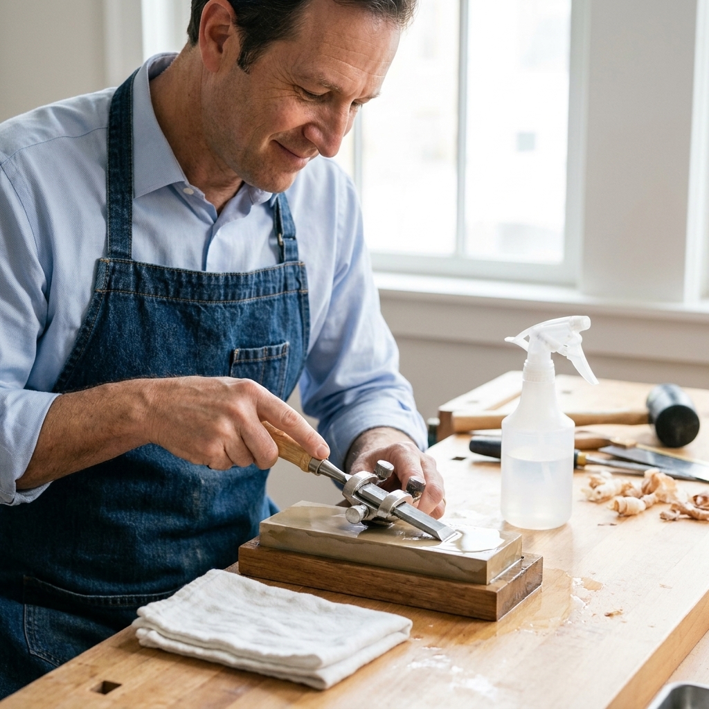 Sharpen and Maintain Woodworking Chisels