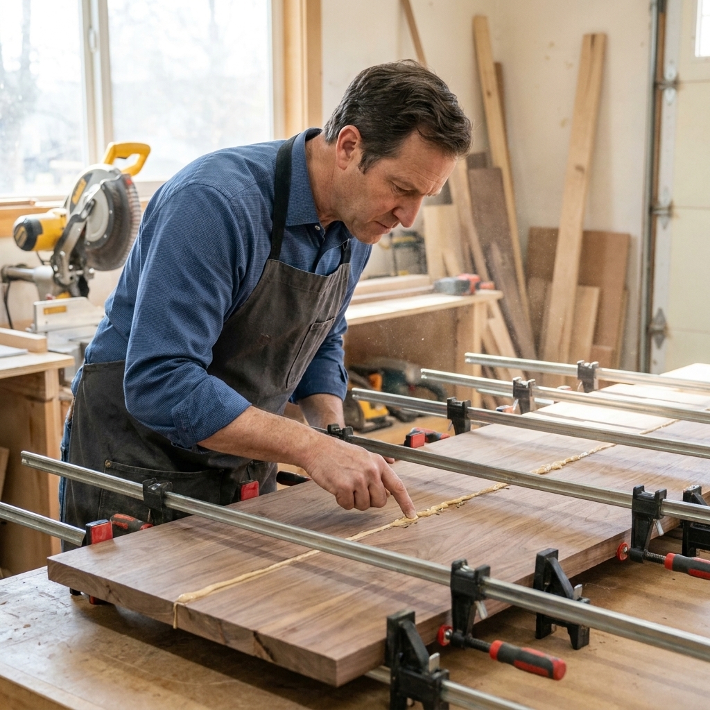 How to Edge Glue Boards for Seamless Panels