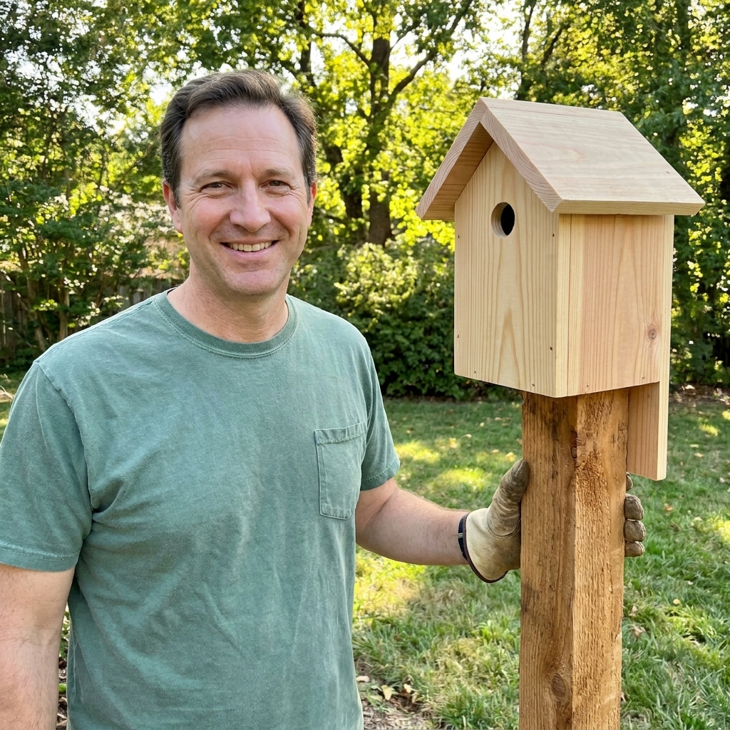 Build a Classic Wooden Birdhouse