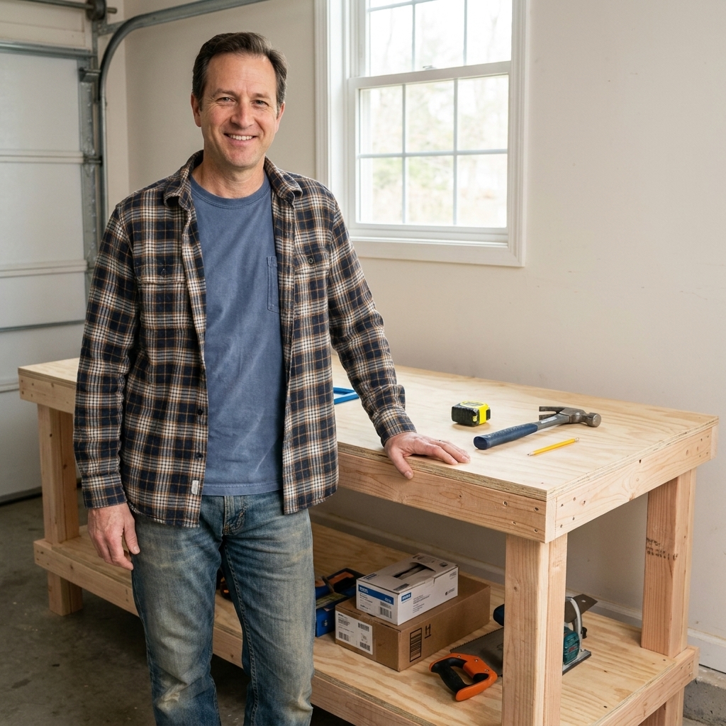 Beginner 2x4 Workbench (Build It in a Weekend)